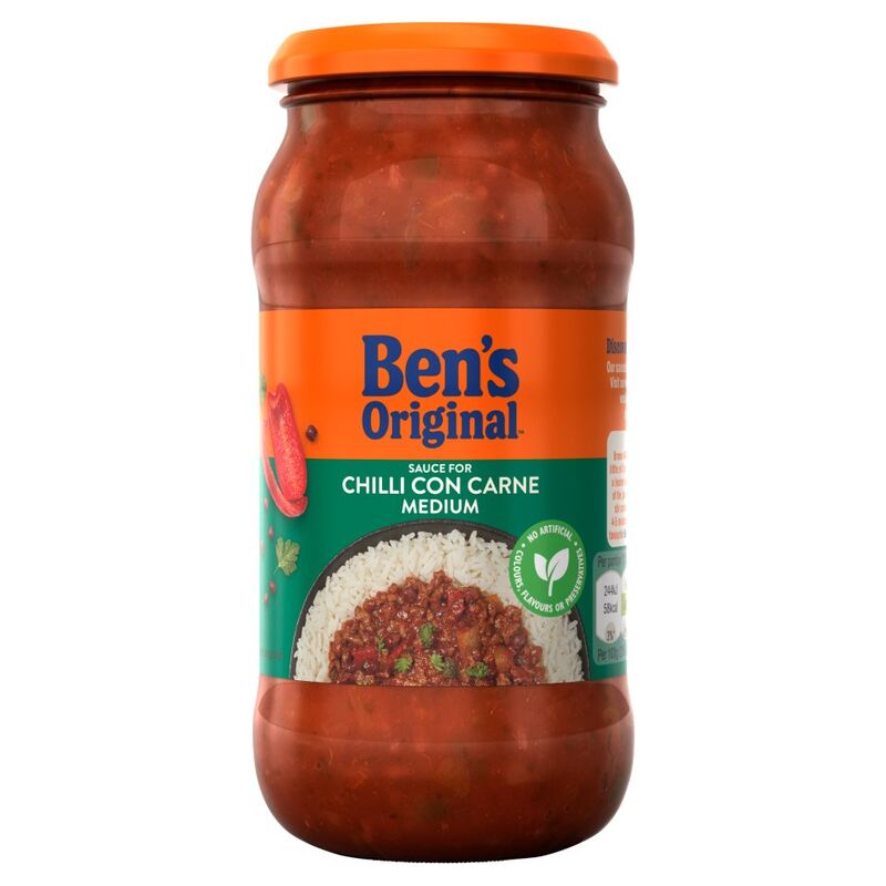 Ben's Original Sauce for Chilli Con Carne Medium 450g