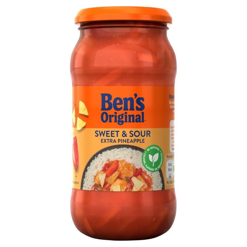 Bens Original Sweet and Sour Extra Pineapple Sauce 450g