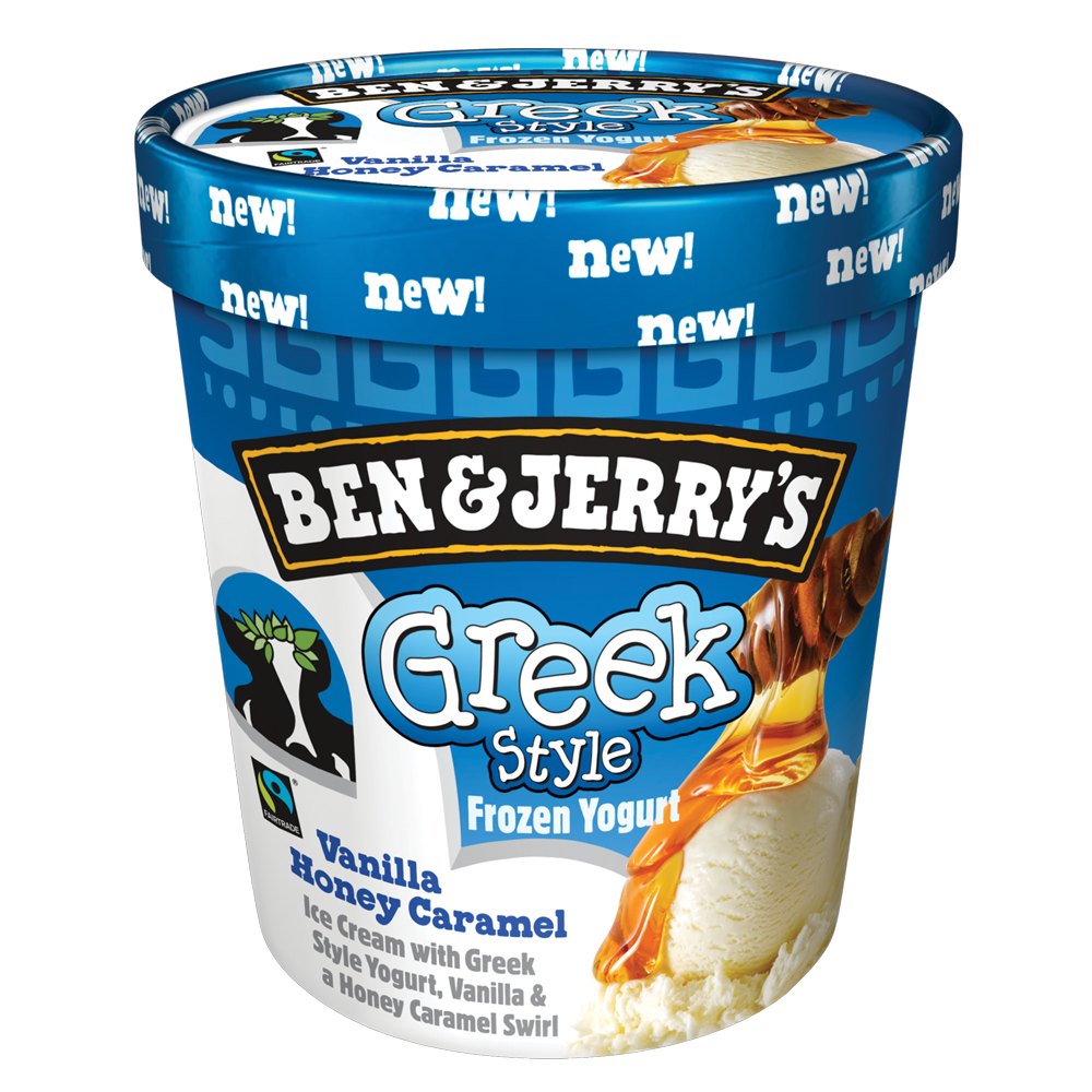 Ben & Jerry's Greek Vanilla & Honey 500ml Centra