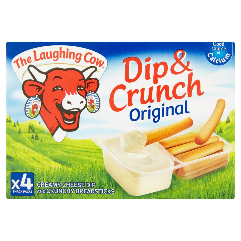 The Laughing Cow Dip 'n' Crunch Original Centra