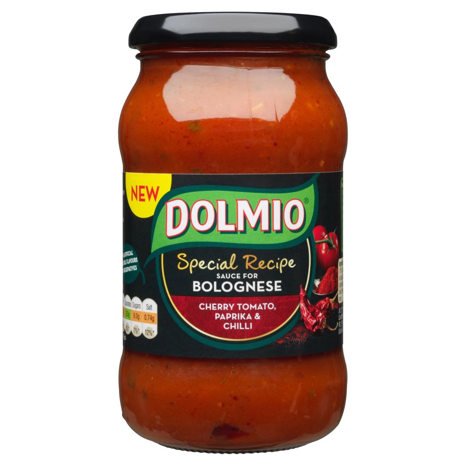 Dolmio Bolognese Cherry Tomato Paprika 400g Centra