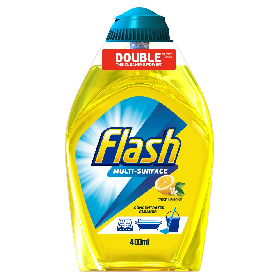 Flash Concentrated AllPurpose Liquid Gel 400ml Centra