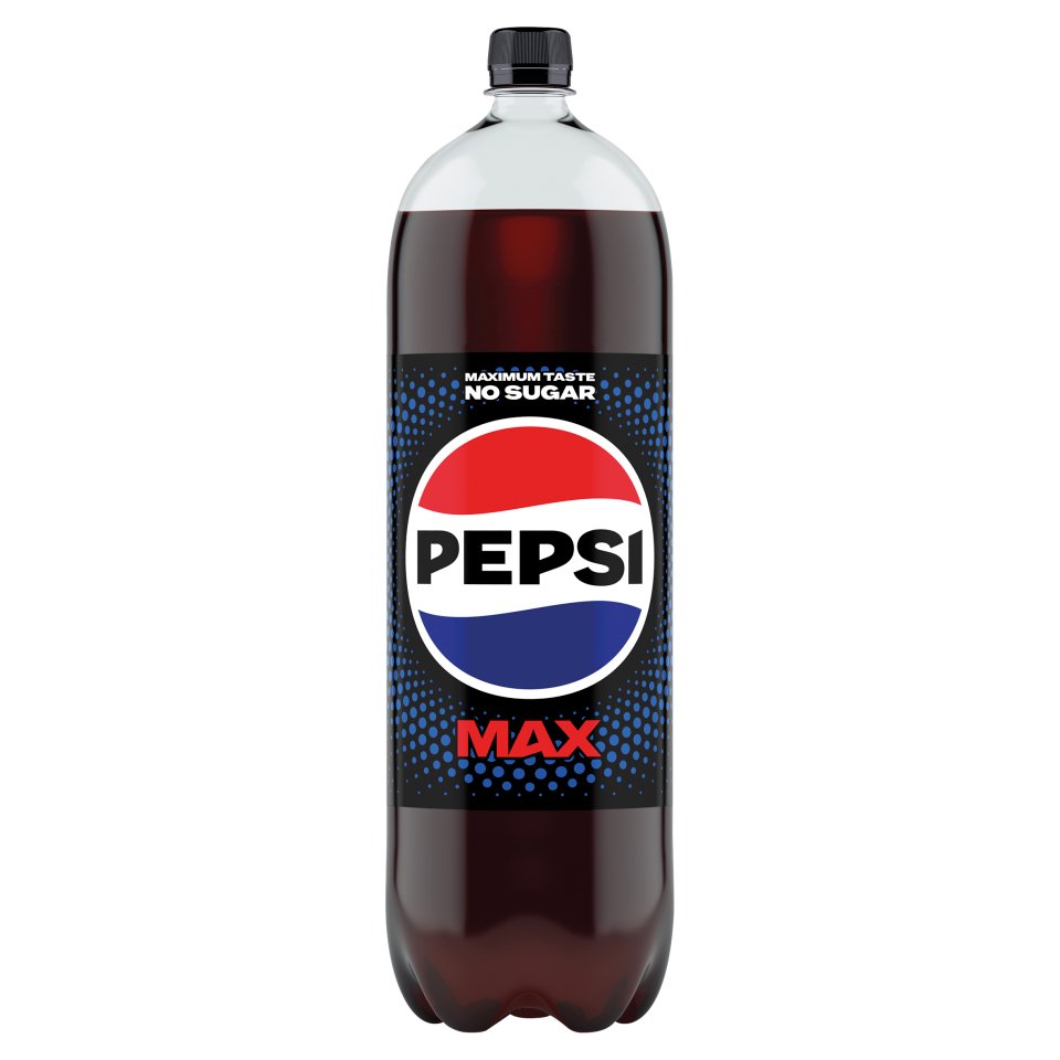 Pepsi Max No Sugar Cola Bottle Ltr Centra