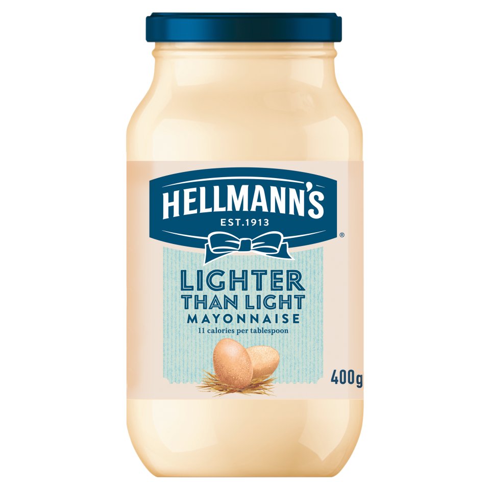 Hellmann's Mayonnaise Extra Light Jar 400g Centra