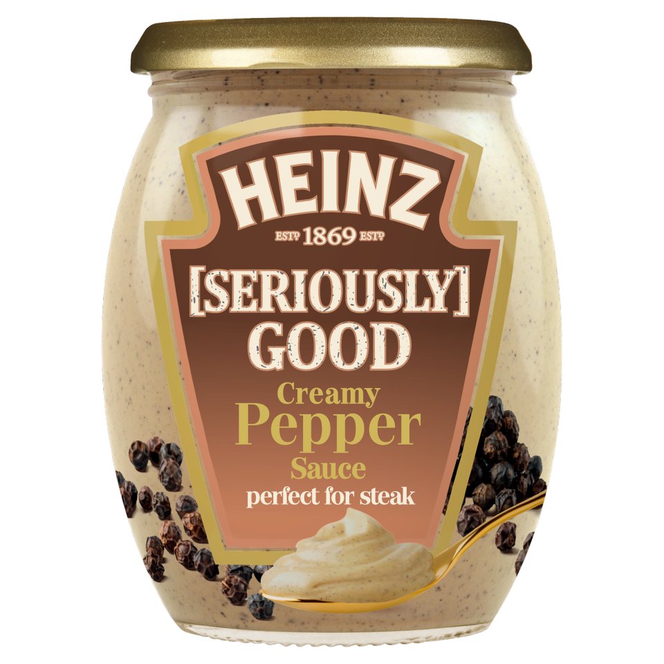 Heinz Creamy Pepper Sauce 260g Centra