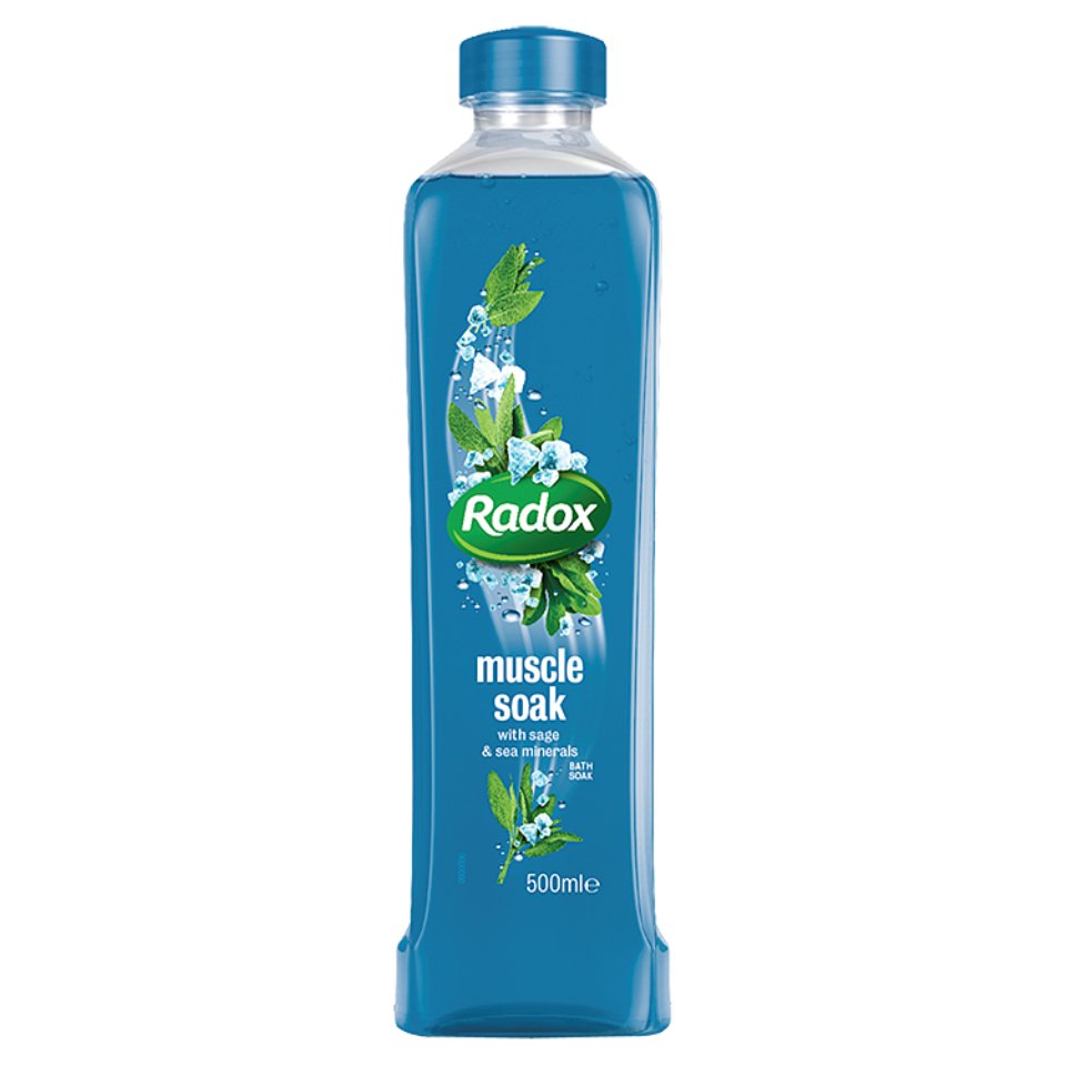 Radox Liquid Bath Muscle Soak 500ml Centra