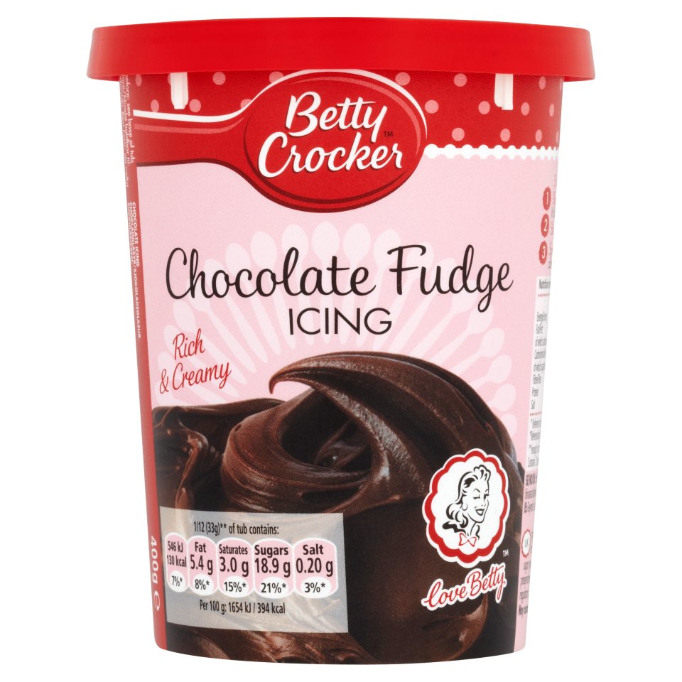 Betty Crocker Chocolate Fudge Icing 400g Centra