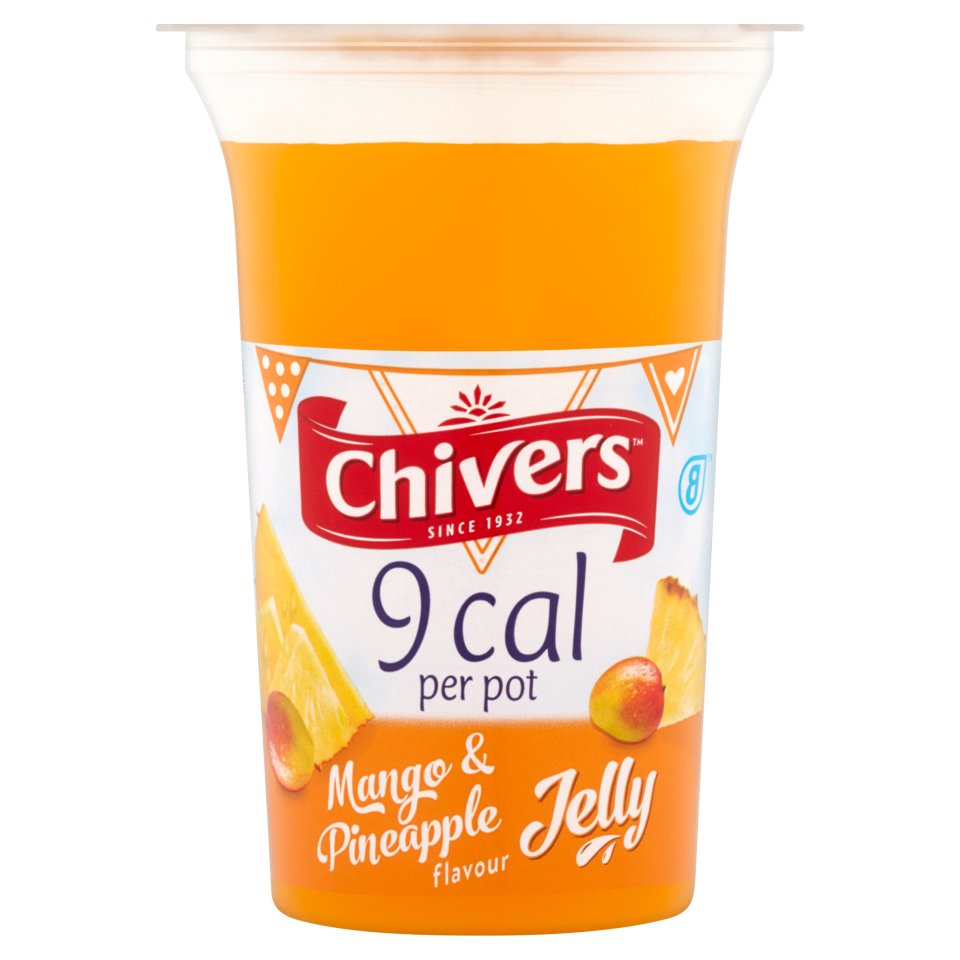 Chivers 9 Calorie Mango & Pineapple Jelly 150g Centra