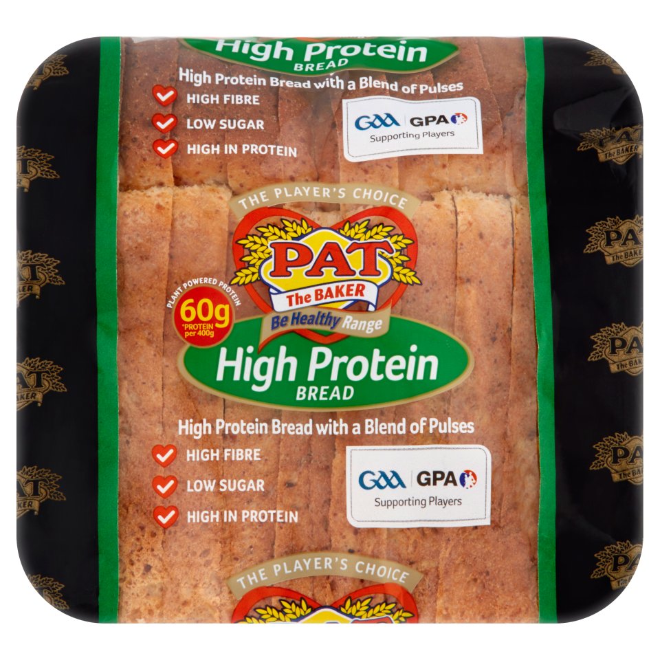 Pat's High Protein Bread 400g Centra