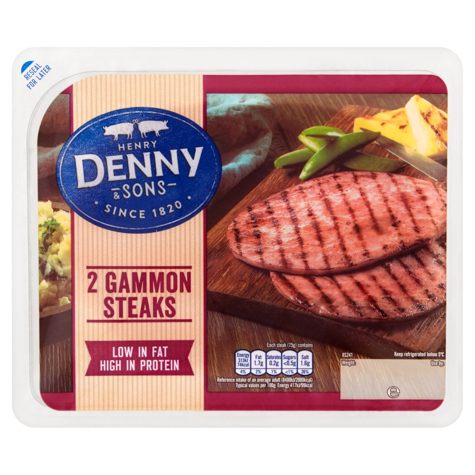 Denny Gammon Steak 150g Centra