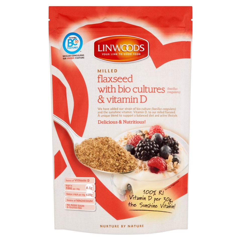 Linwoods Flax Probiotic &Vitamin 200g Centra