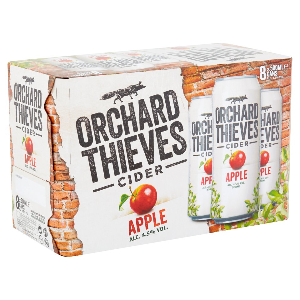 ORCHARD THIEVES CAN PACK 8X500ML Centra