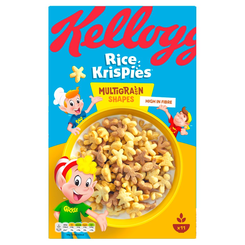 KELLOGG'S RICE KRISPIES MULTIGRAIN 350G Centra