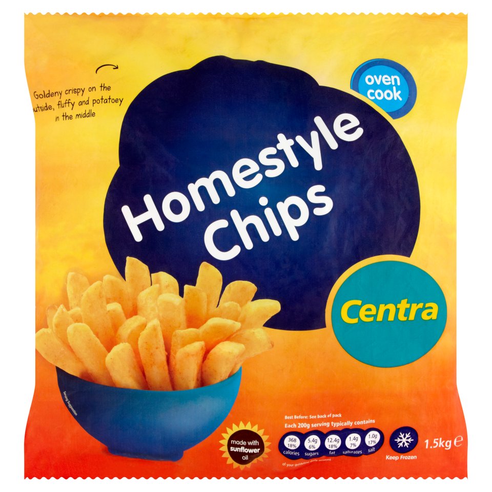 home oven chips
