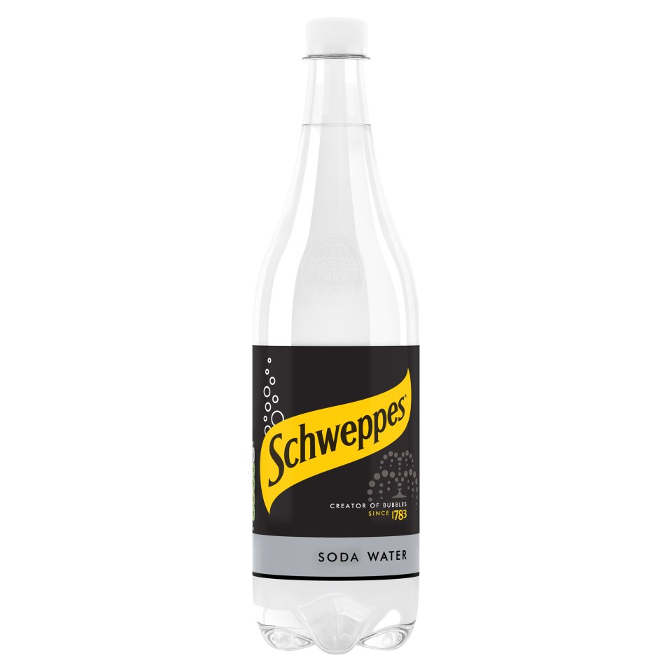 Schweppes Soda Water 1ltr Centra