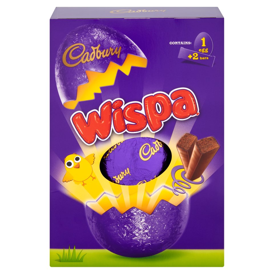 Cadbury Wispa Egg Large 269g Centra