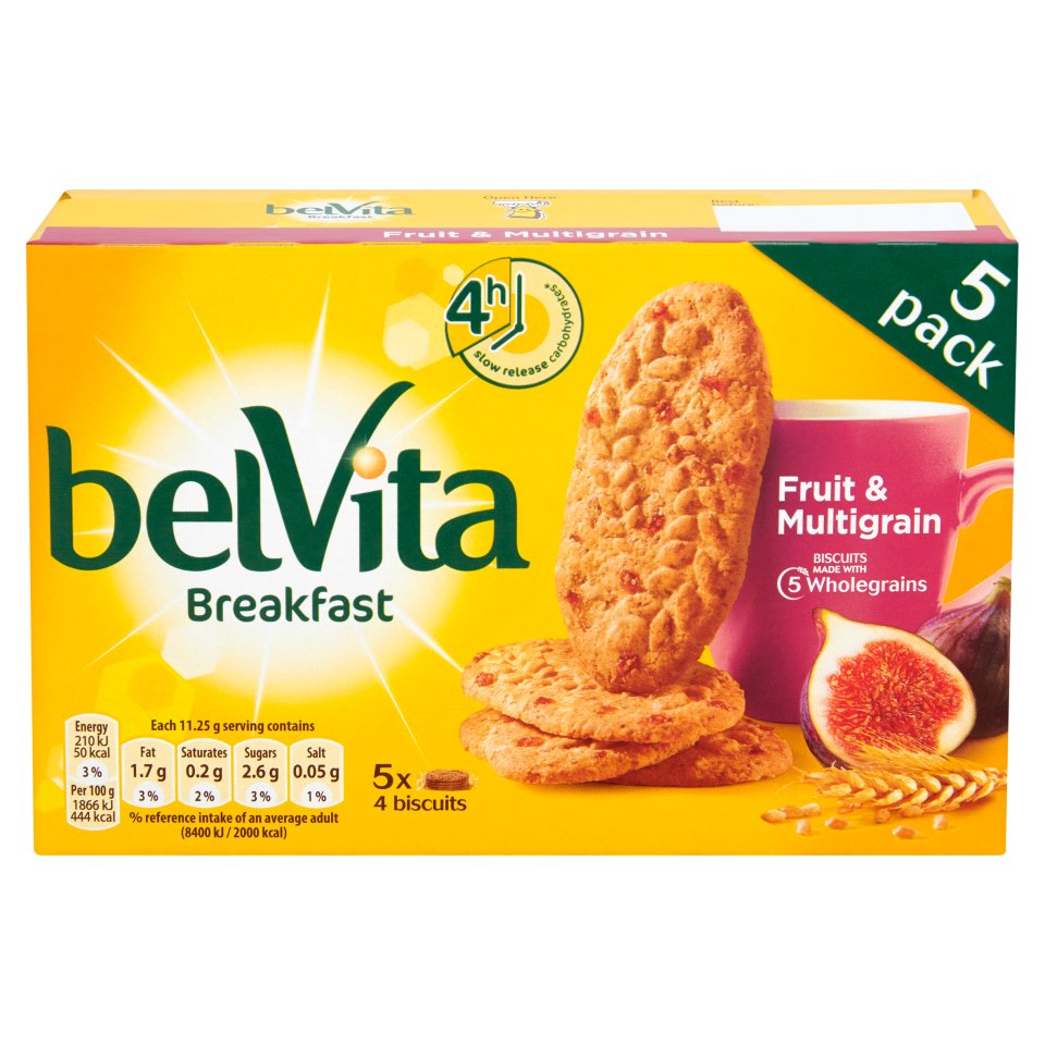 Belvita Fruit And Fibre 300g Centra