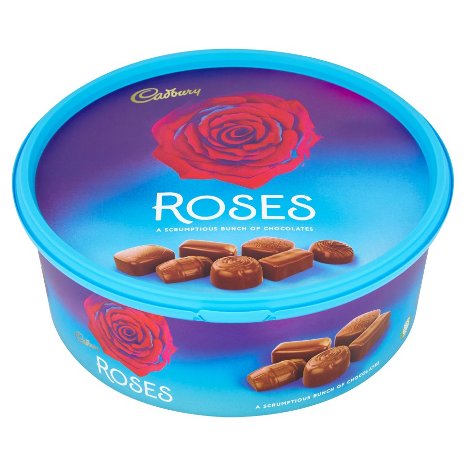 CADBURY ROSES TUB 660G Centra
