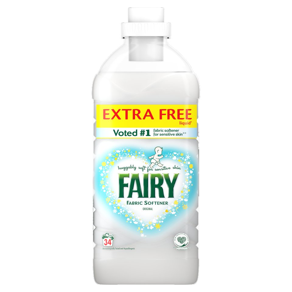 Fairy Original Fabric Softener 44 Wash 1.19ltr - Centra