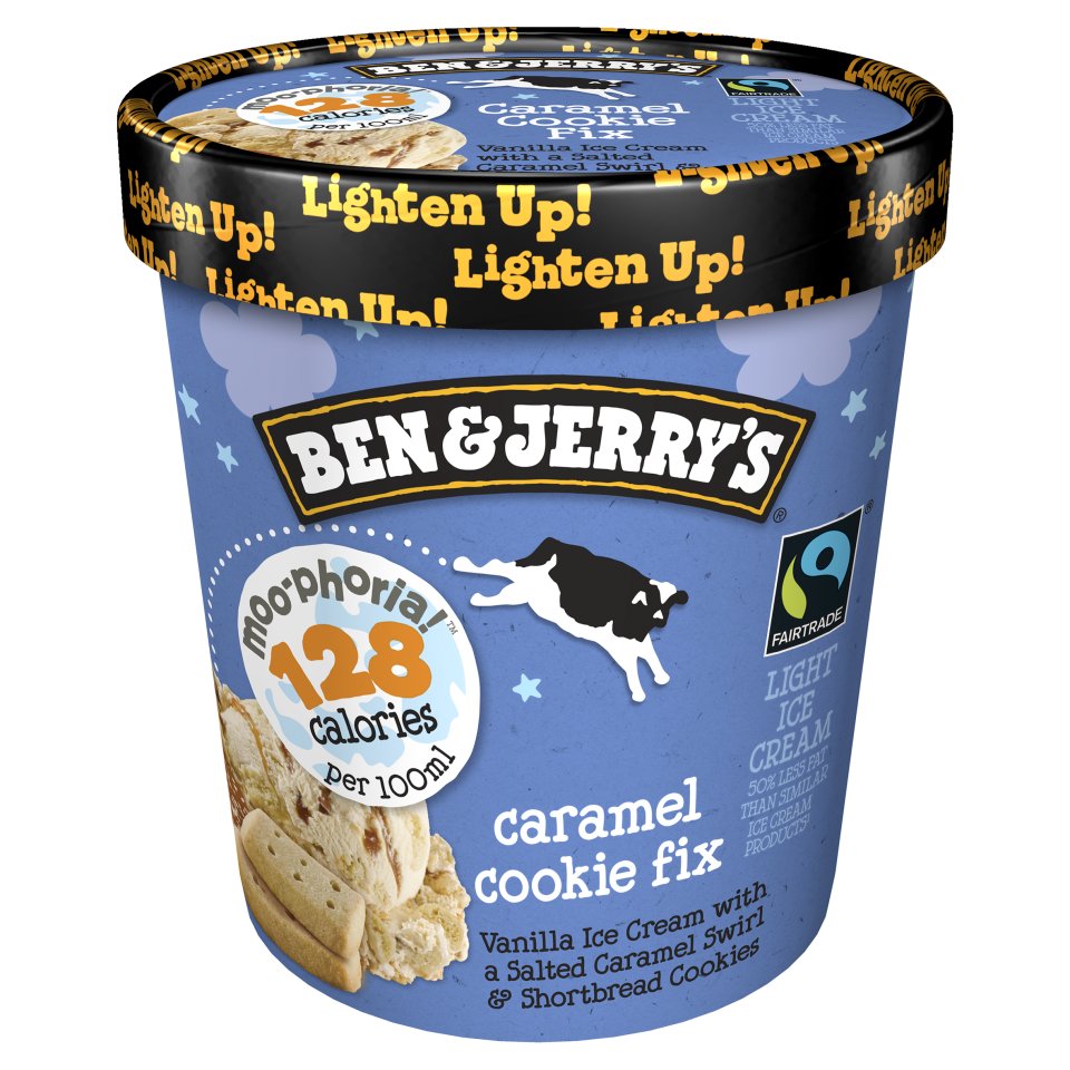 Ben And Jerrys Moophoria Caramel Cookie Fix 500ml Centra