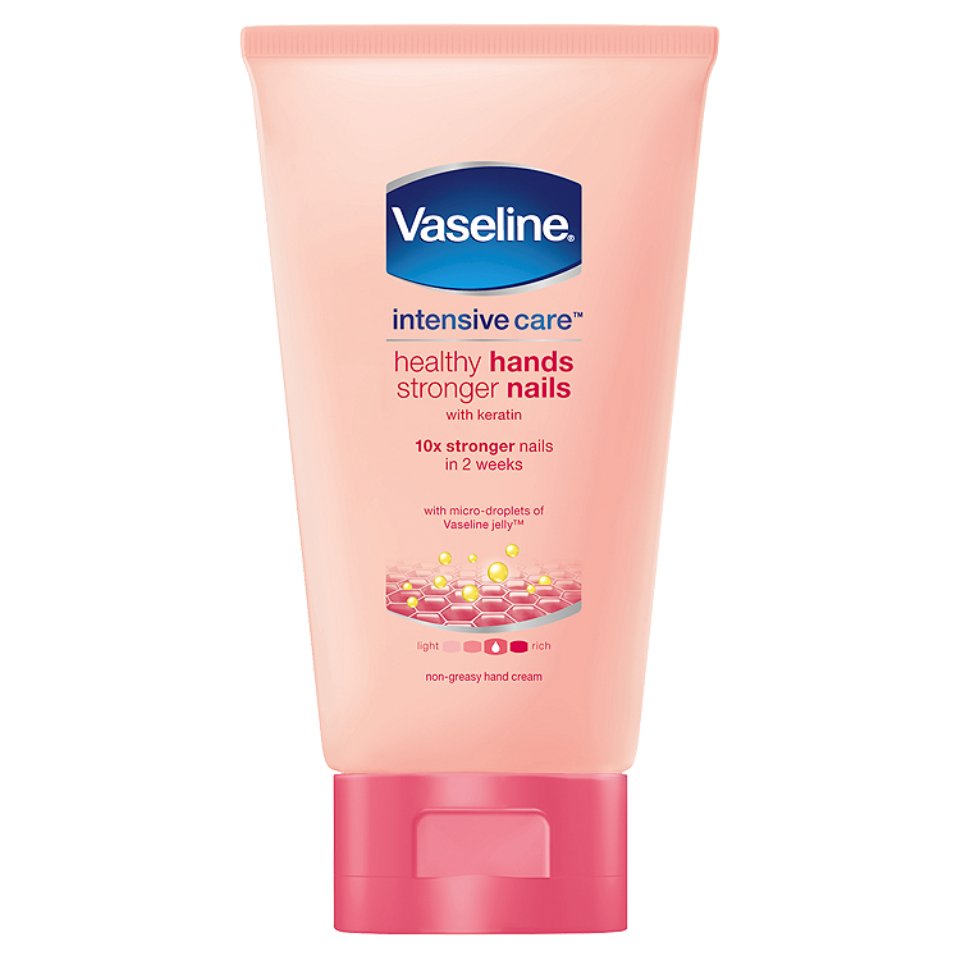 Vaseline Healthy Hands + Stronger Nails Lotion 75ml Centra