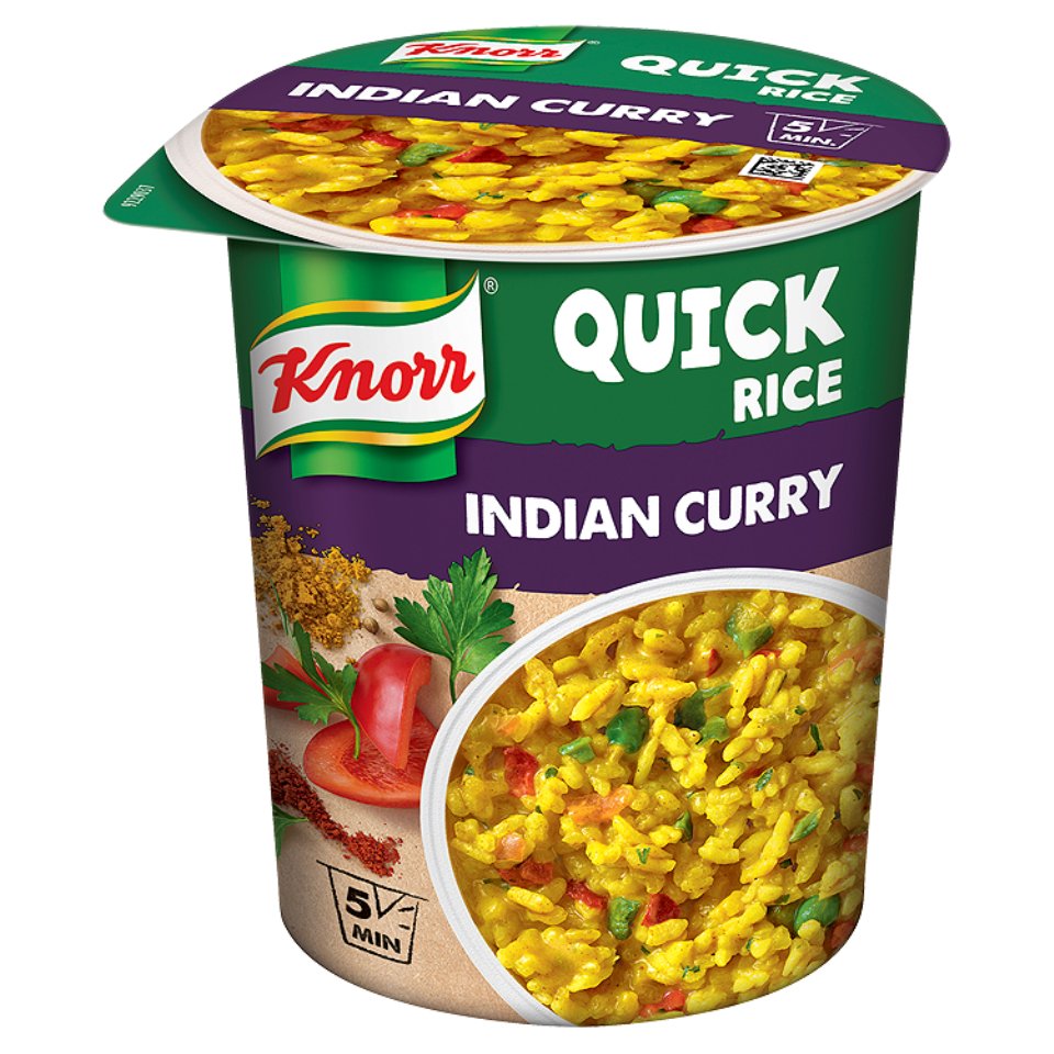 Knorr Quick Lunch Curry Rice 87g Centra