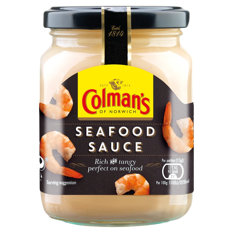 Colmans Sauce Jar Seafood 150ml Centra