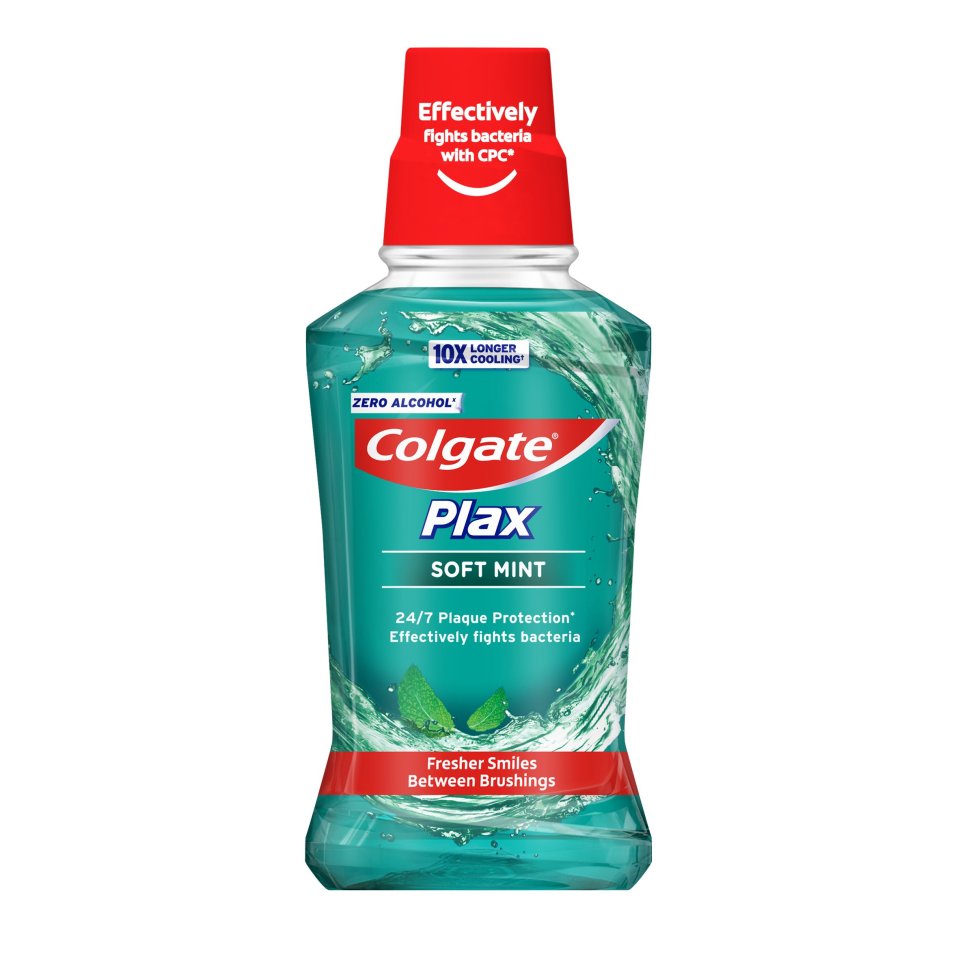 Colgate Plax Soft Mint Mouthwash 250ml Centra