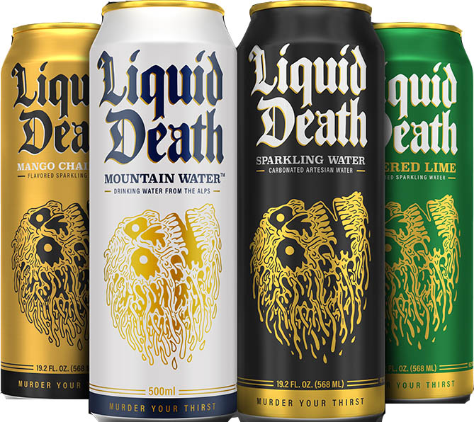 Liquid Death 4 Cans