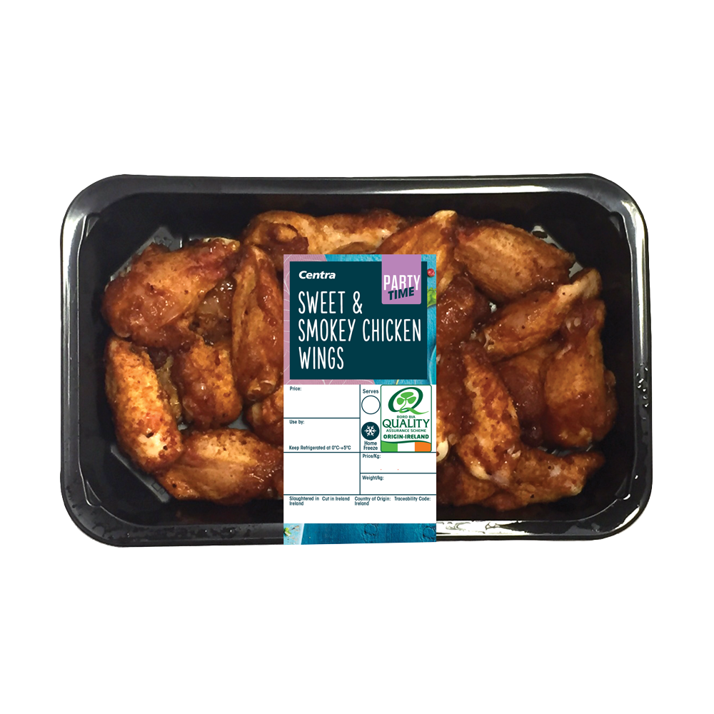 Centra Sweet & Smokey Chicken Wings Party Food Centra