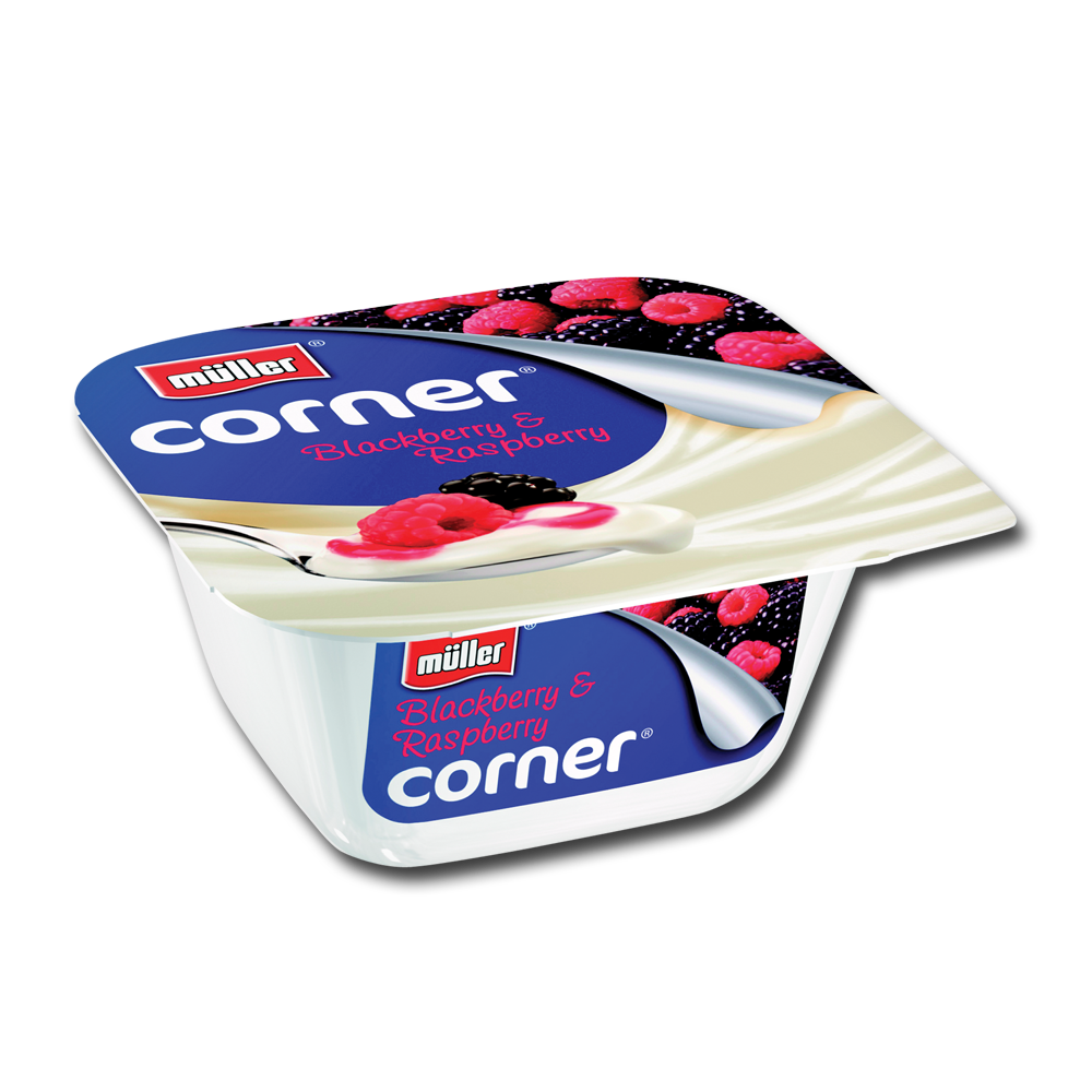 Muller Corner Raspberry & Blackberry Centra