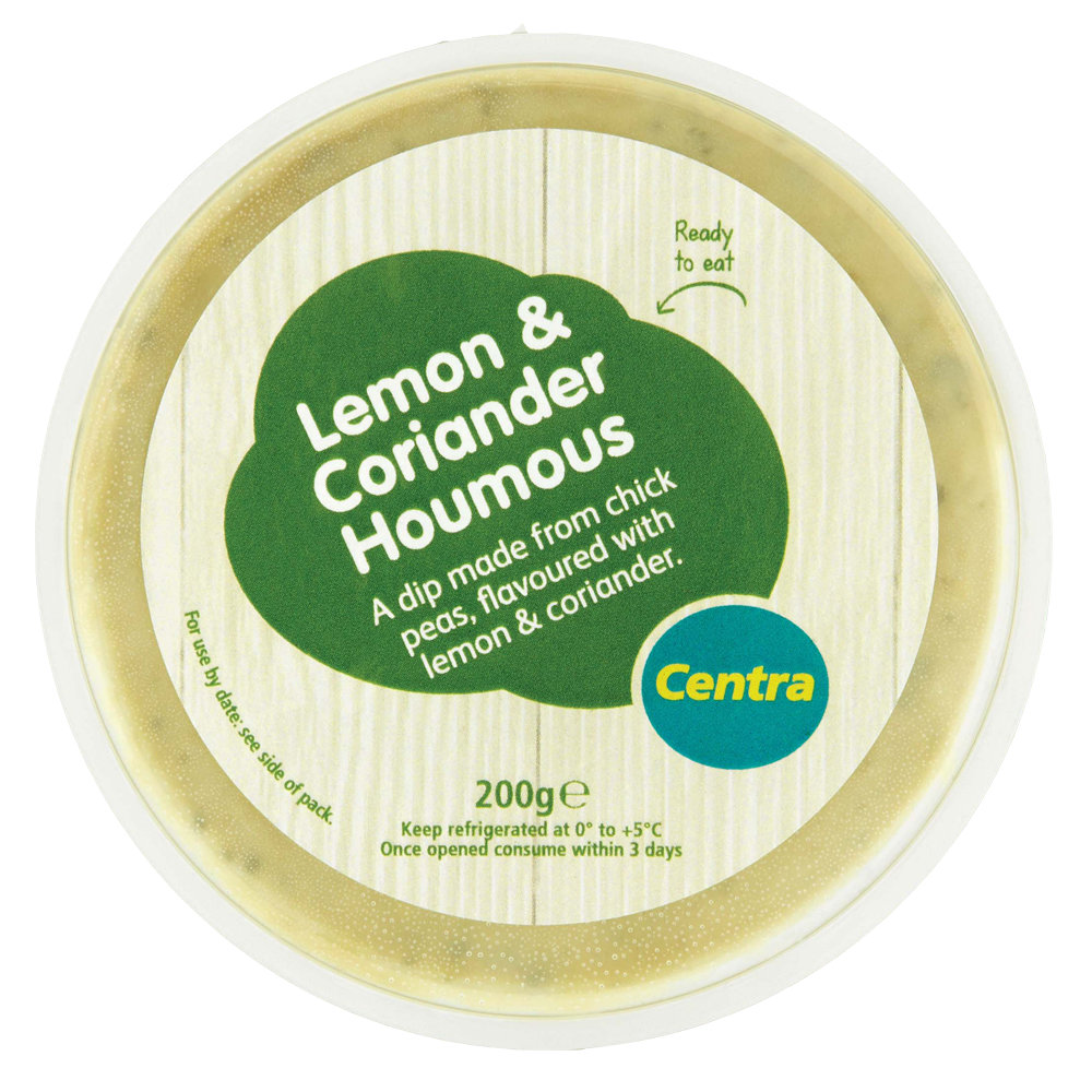 Centra Lemon Coriander Houmous 200g Centra