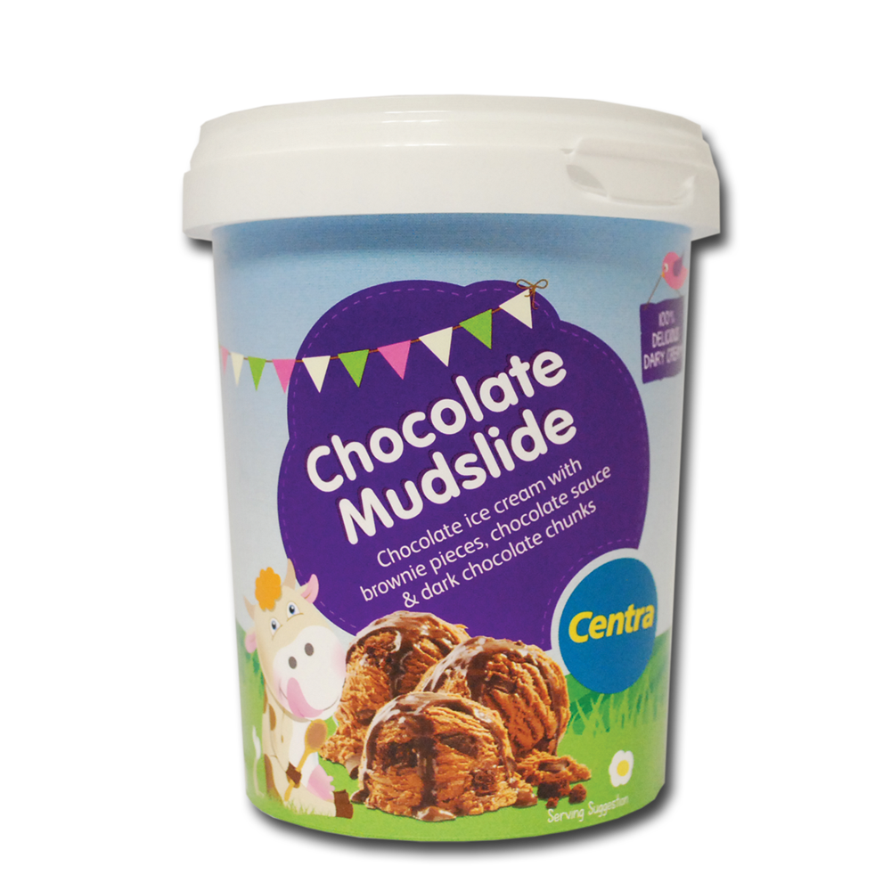 Centra Chocolate Mudslide Ice Cream 500ml Centra
