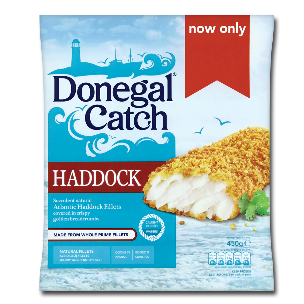 Donegal Catch Breaded Haddock 450g Centra