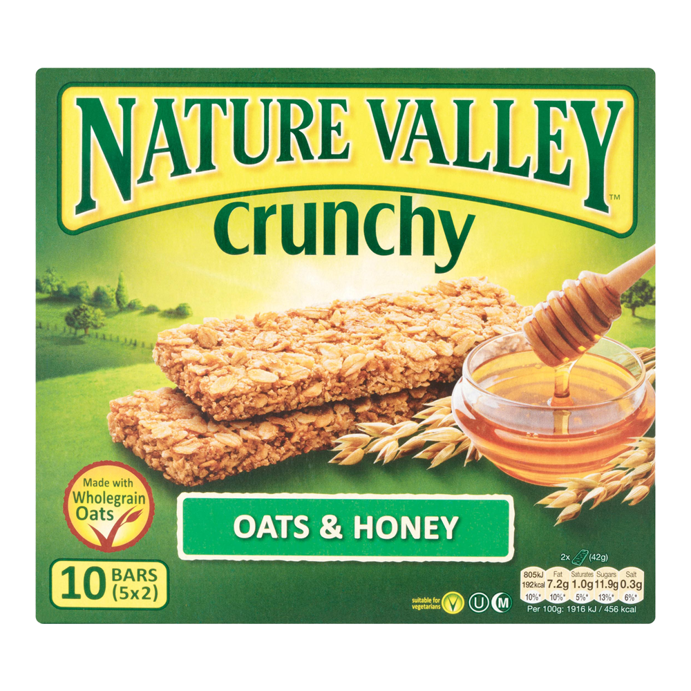 Nature Valley Oats & Honey 5pk Centra