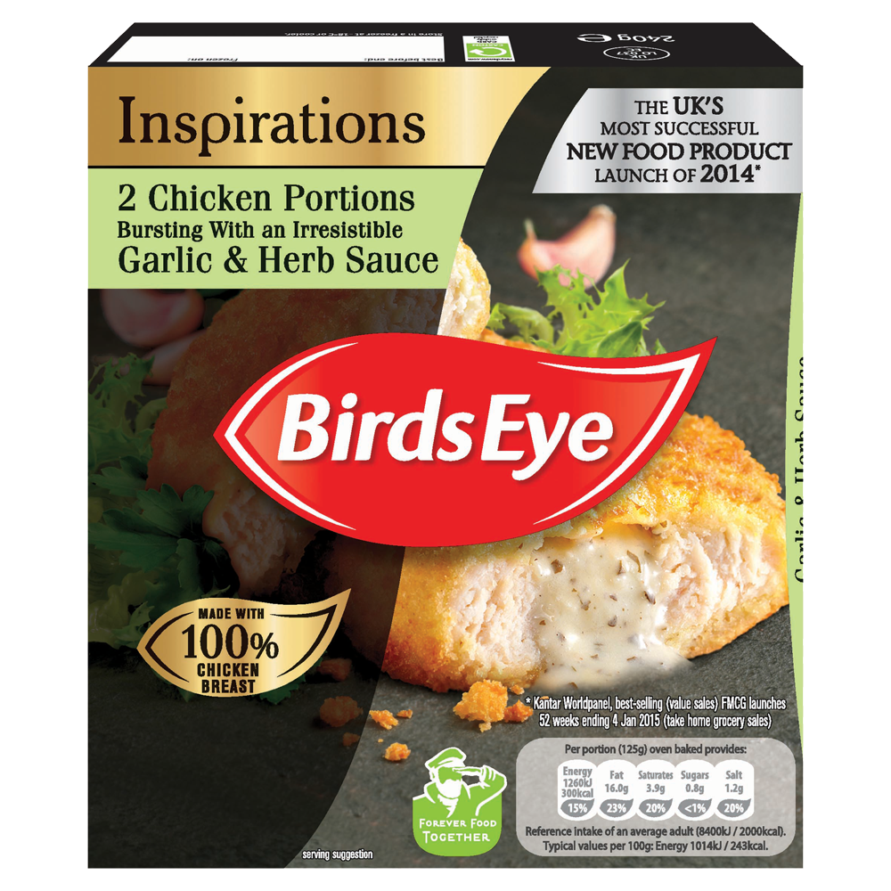 Birds Eye Inspirations - Garlic & Herb Sauce - Centra