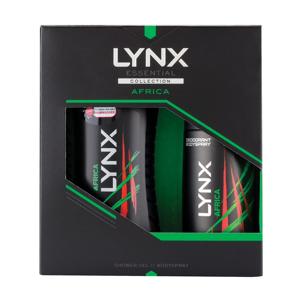 Lynx Duo Africa Gift Pack Centra