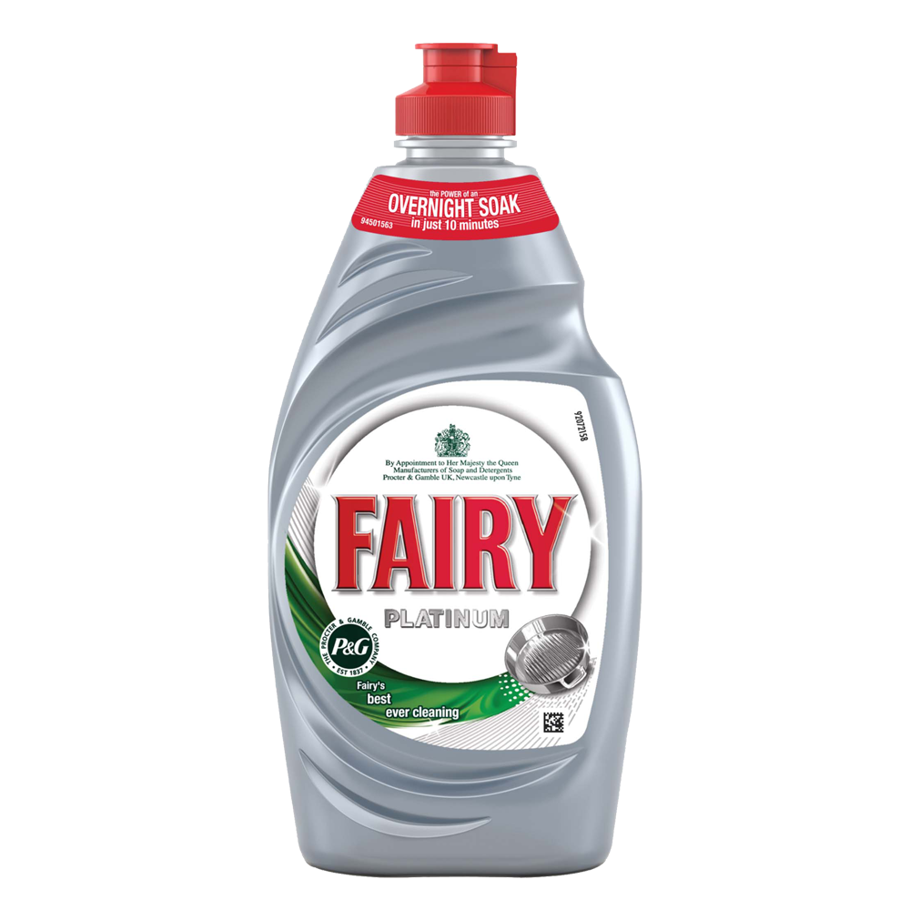 Fairy Platinum Washing Up Liquid 383ml Centra