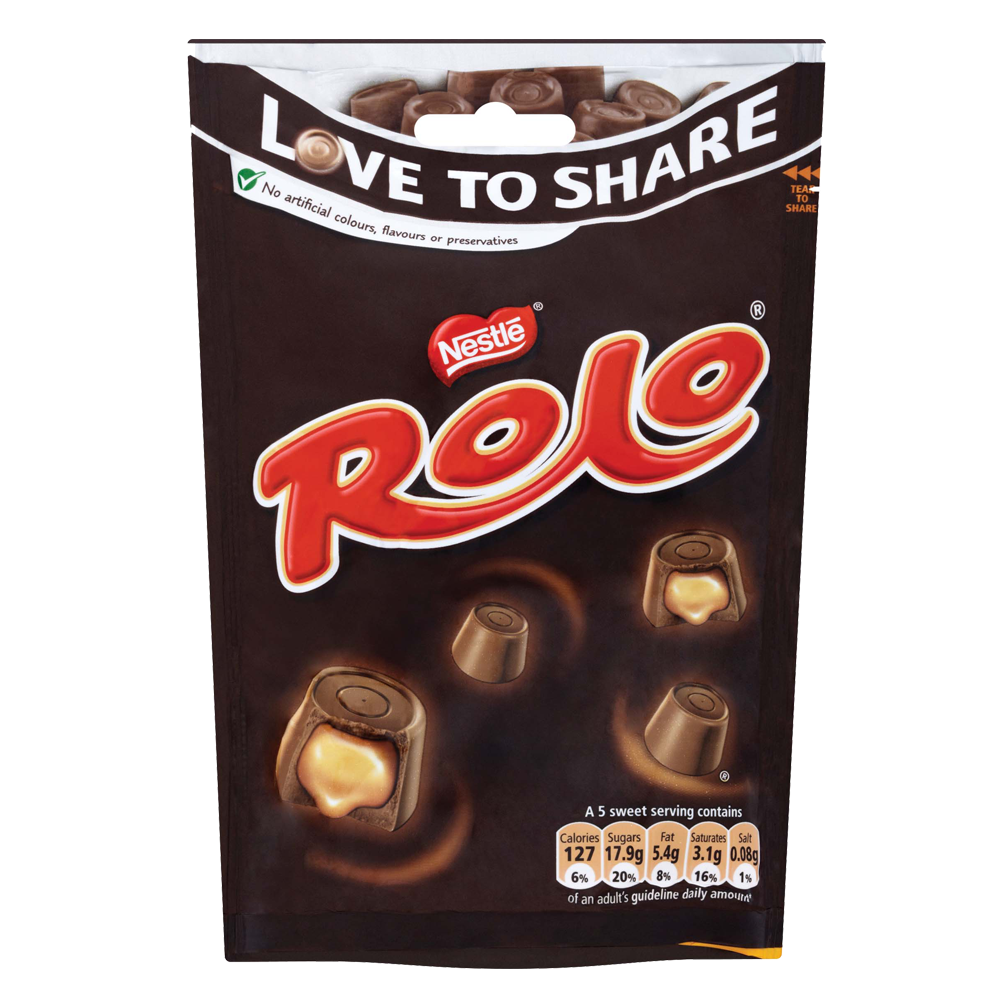 Rolo Chocolate Sharing Bag 126g Centra