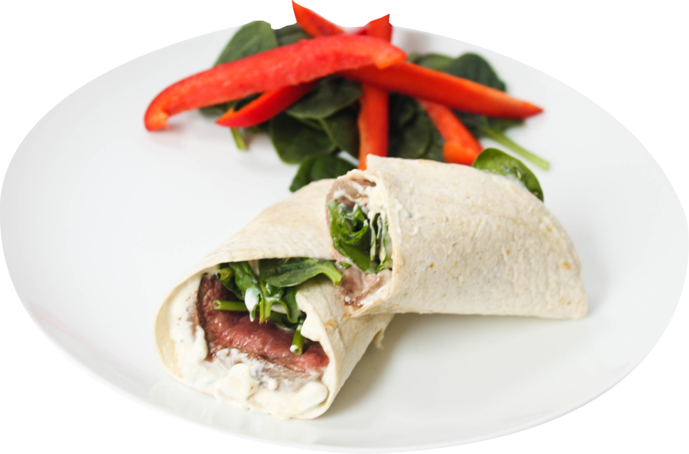 Steak and Blue Cheese Wrap Centra