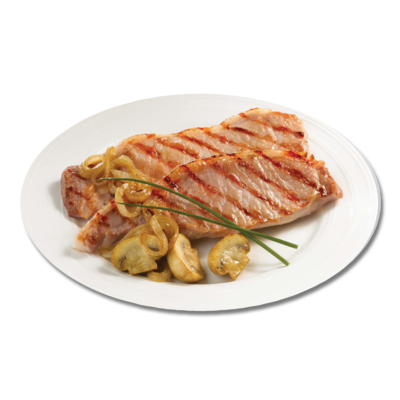 Centra Fresh Irish Dry Cured Bacon Chop With Mustard Butter 384g