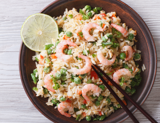 Thai Prawns with Basmati Rice - Centra