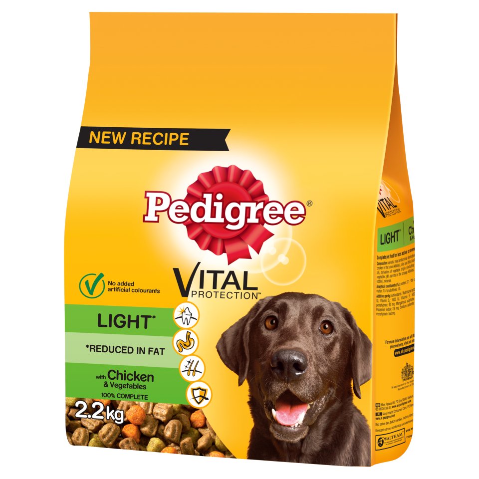 Pedigree Dry Light Chicken 2.2kg - Centra