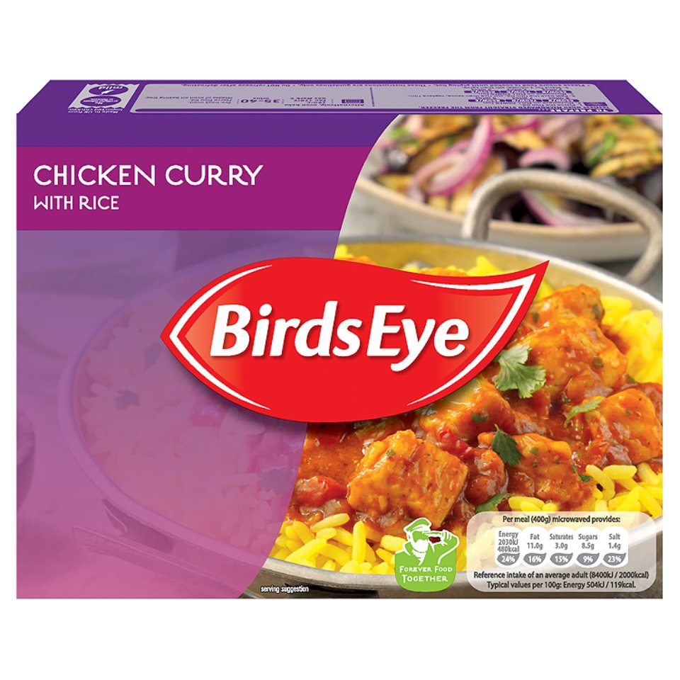 Birds Eye Chicken Curry 400g - Centra