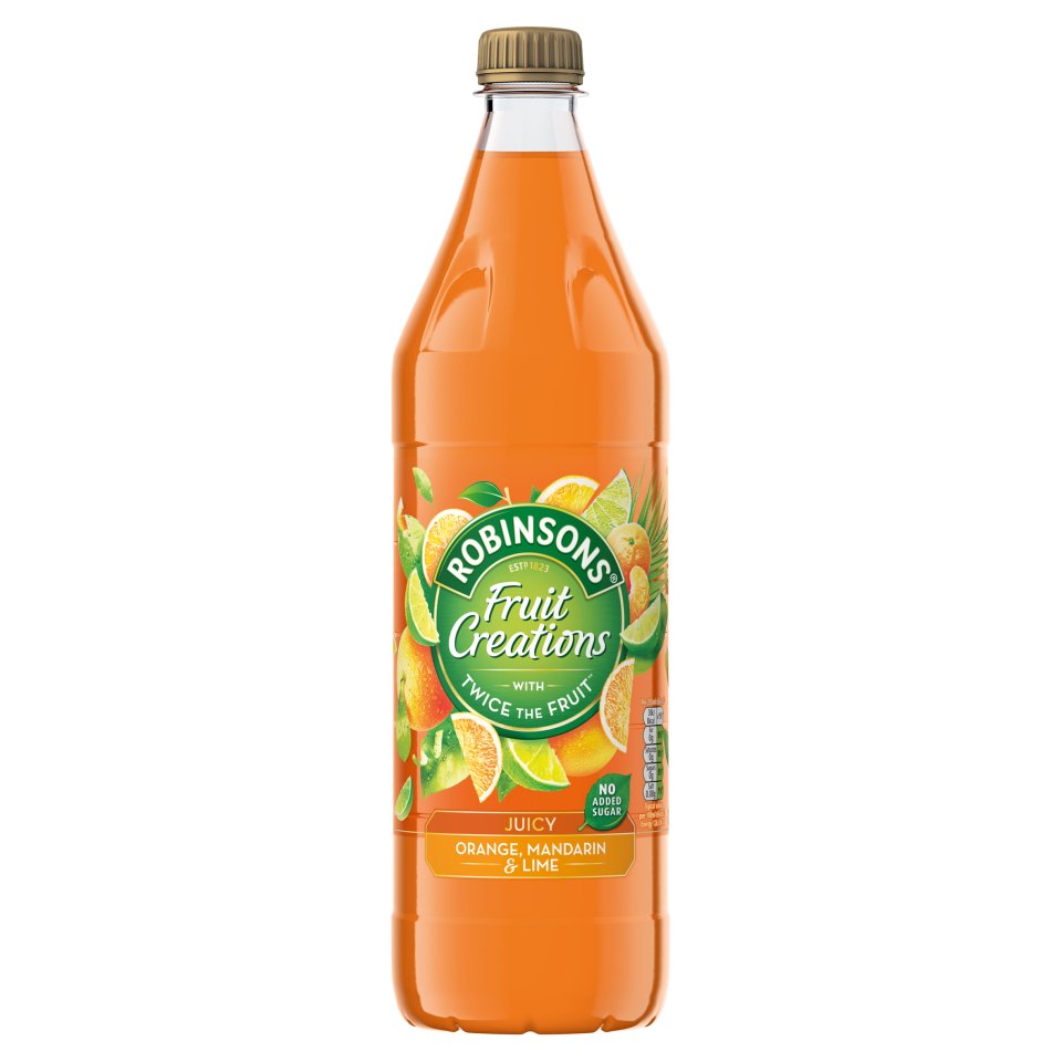 Robinsons Fruit Creations Orange & Mandarin 1ltr - Centra