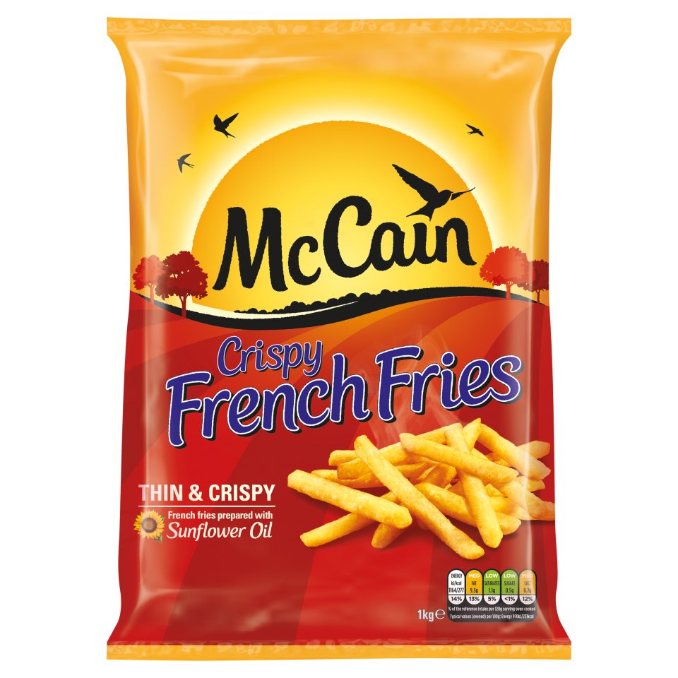 McCain Crispy French Fries 1kg - Centra