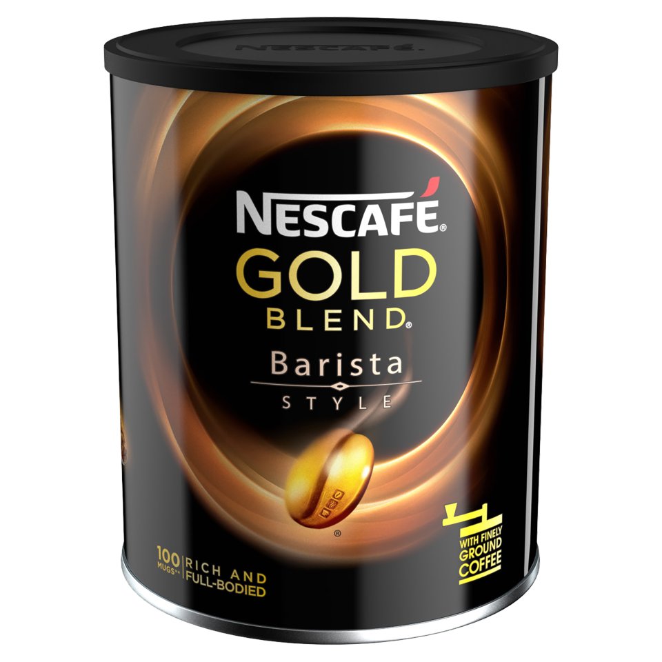 Nescafe Gold Blend Barista Style Tin 180g - Centra