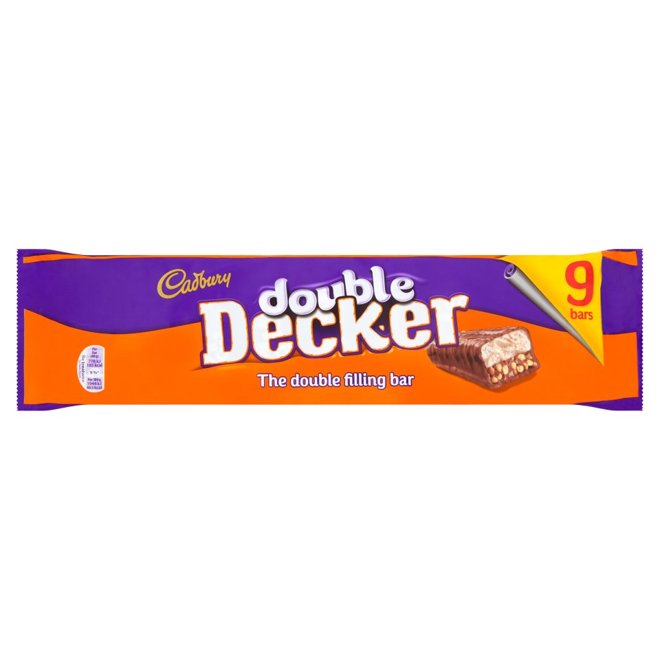 Cadbury Double Decker 9 Pack 369g - Centra