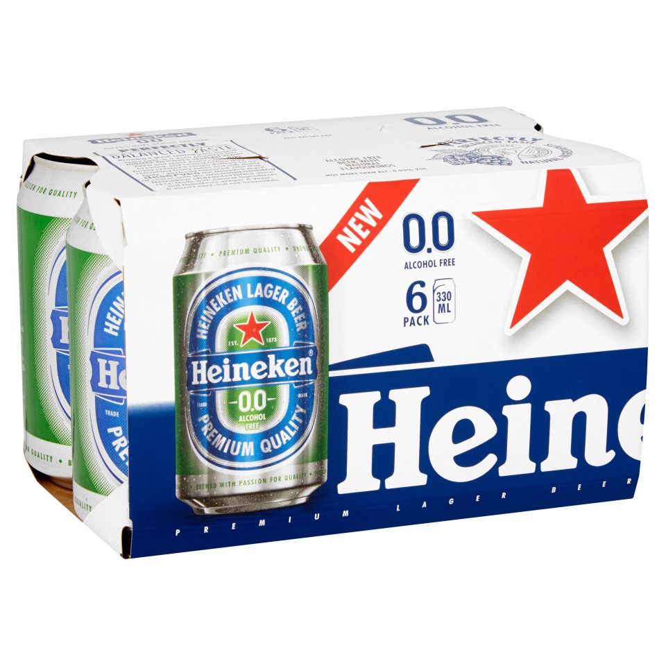 Heineken Can Pack 6x330ml - Centra