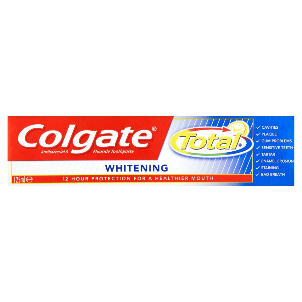 Colgate Total Advanced Whitening Toothpaste 125ml - Centra